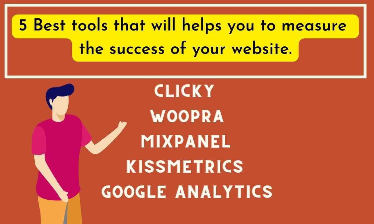 Which tool helps you measure the success of your website