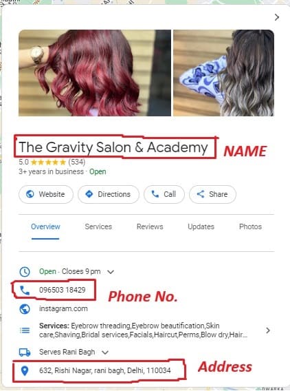 Website for Your Hair/Beauty Salon